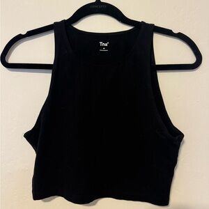 TNA Classic Black Crop Top